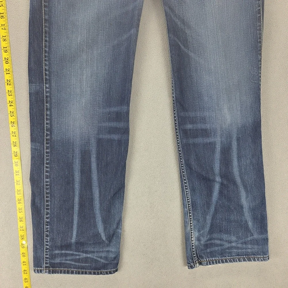 Vintage Levis Jeans Mens 31x32 Blue Two Horse Engineered Flap Pocket Honeycomb
